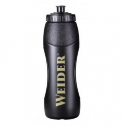 бутылка для воды 1 л черная Weider